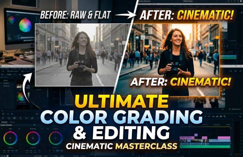 Color Grading & Cinematic Editing